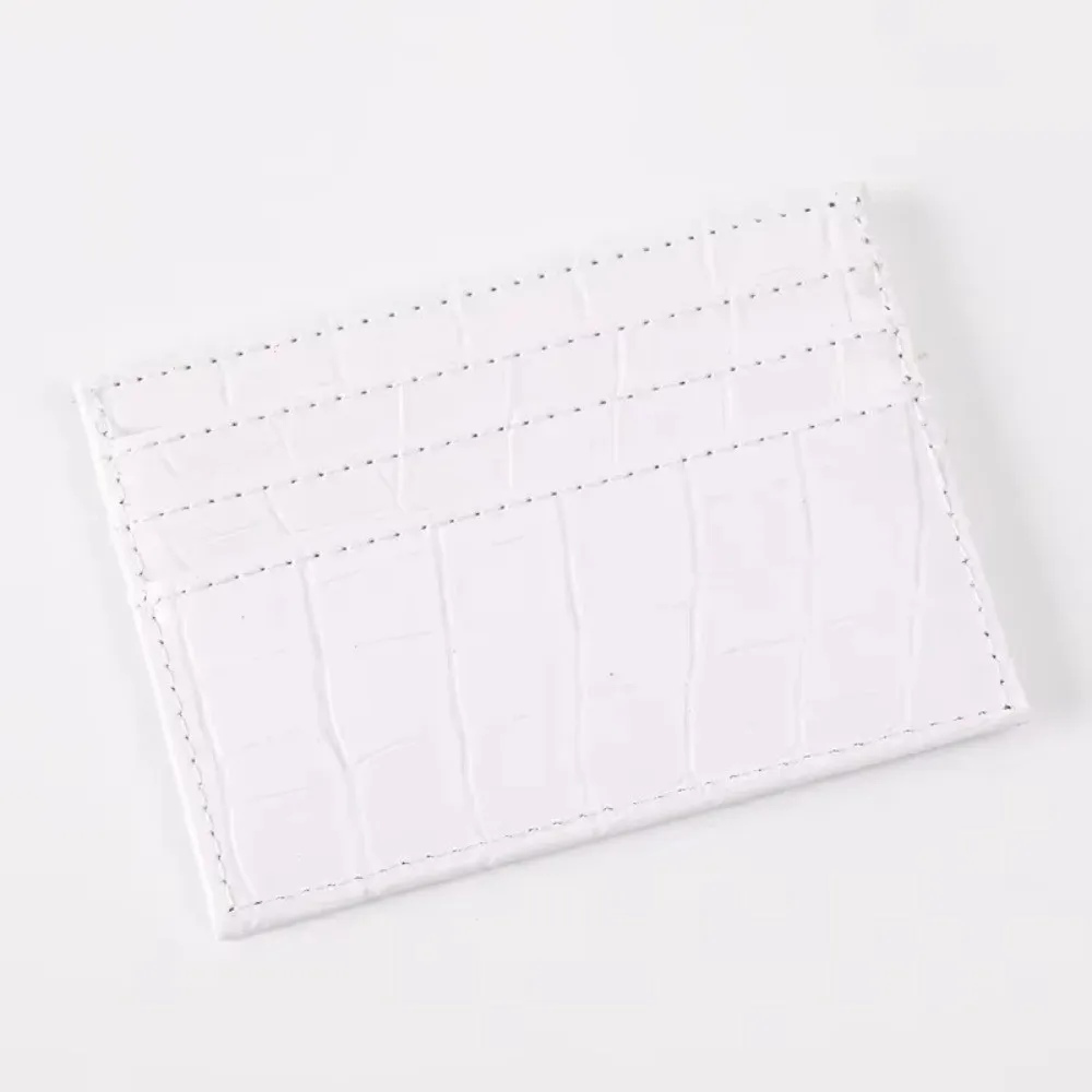 

Solid Color Mini Card Holder Multi-functional Ultra-thin Credit Card Holder Pu Leather Small Coin Purse Student