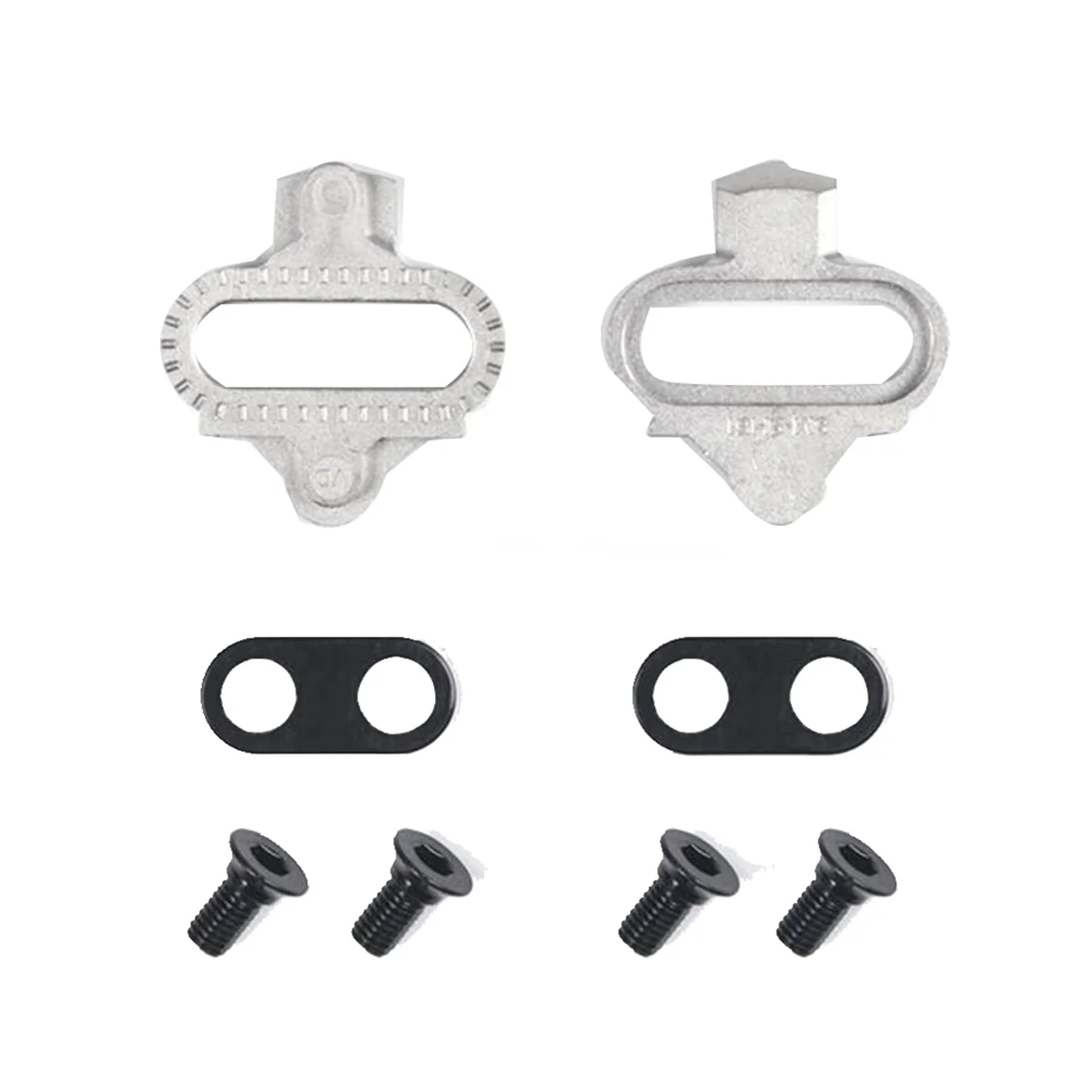 Mountain Bike Release Pedal with Cleat for SH51 SPD Cleats Set Multi-Release Pedal Cleat Cycling