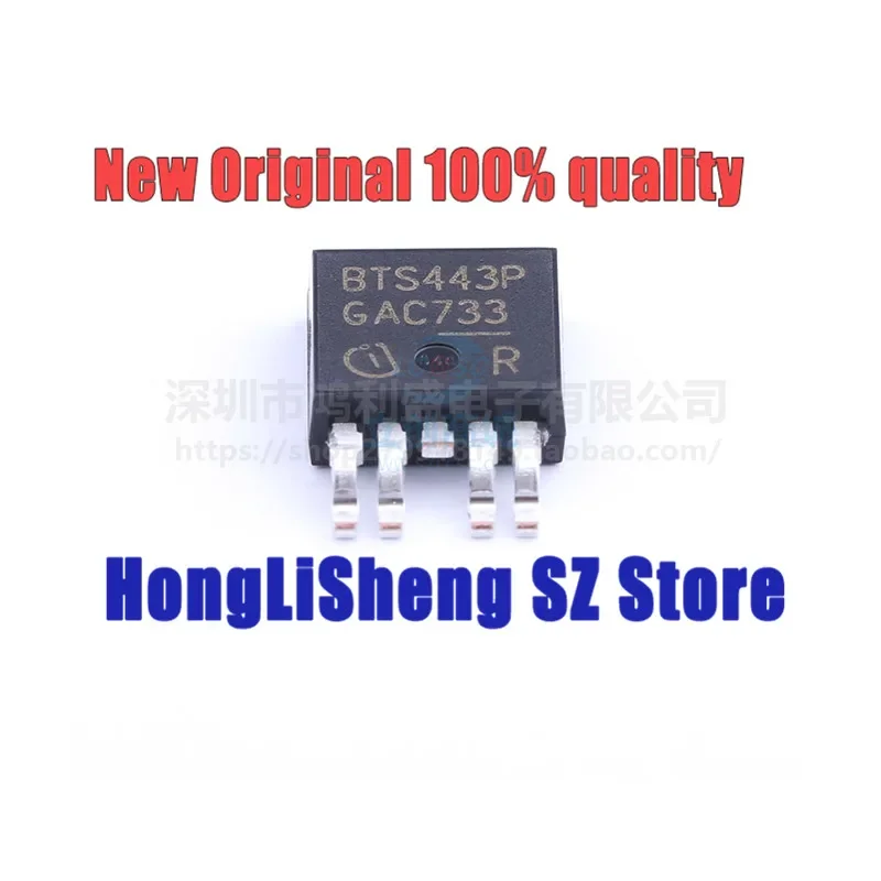 10pcs/lot BTS443P BTS443 TO-252-5 Chipset 100% New&Original In Stock