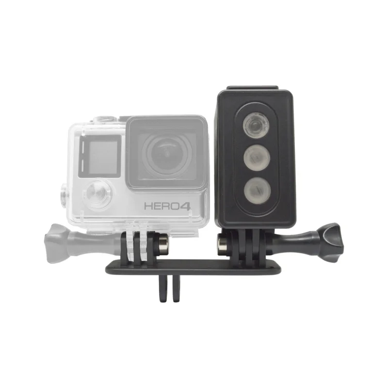 

Fhx-48u For GoPro Hero6 5 Accessories 360 Degree Panoramic Camera 30 Meter Underwater Diving Fill Light