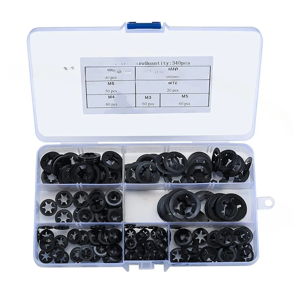 340-clipes-de-rolamento-dos-pces-aneis-de-retencao-65-aco-manganes-aneis-de-pressao-¢3-12-aneis-de-retencao-tipo-e-conjunto-de-aneis-de-retencao-de-flor-de-ameixa