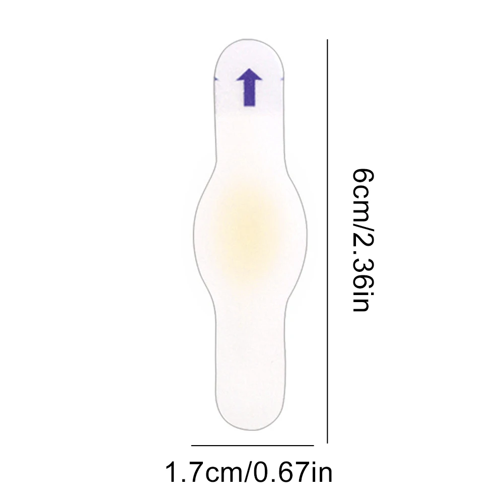 Bandagens hidrocolóides à prova d'água em gel blister, almofadas de prevenção de bolhas para pés, saltos e dedos dos pés