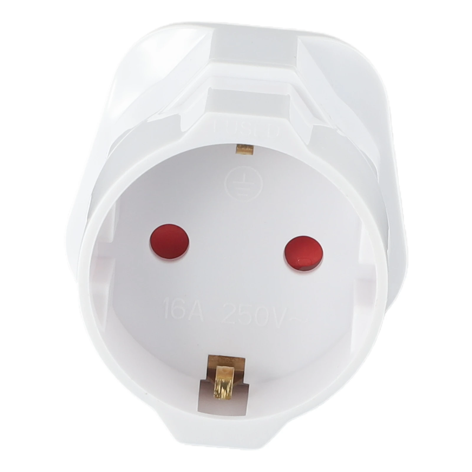 British Plug Adapter ABS ABS Plastic British Standard European Style Three Pins With Ground Electronic Components