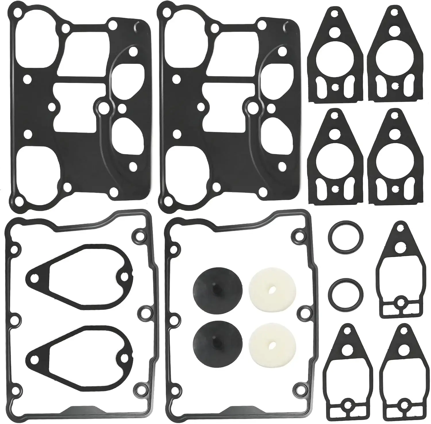 C9588 Rocker Box Gasket Kit, Replacement for Harley Twin CAM Engine 1999-2005