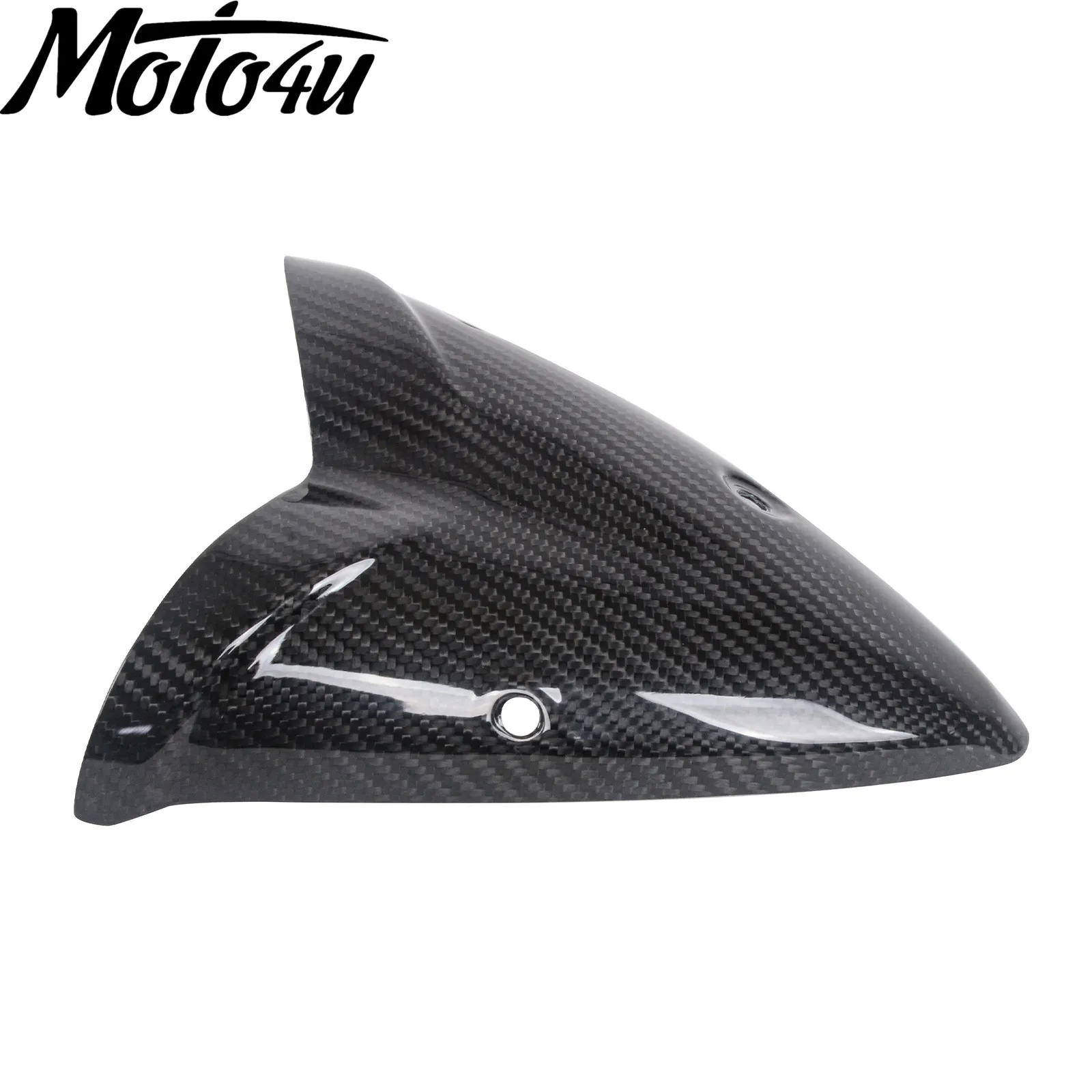 For Ducati Monster 1100 EVO Carbon Fiber Motorcycle Exhaust Pipe Cover Heat Shield