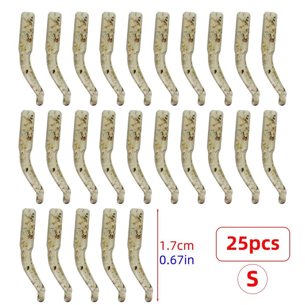 Hirisi 25 stks Karpervissen Accessoires Karper Haak Mouw End Visgerei Vissen Swivel AH195 Visterminal Visgerei