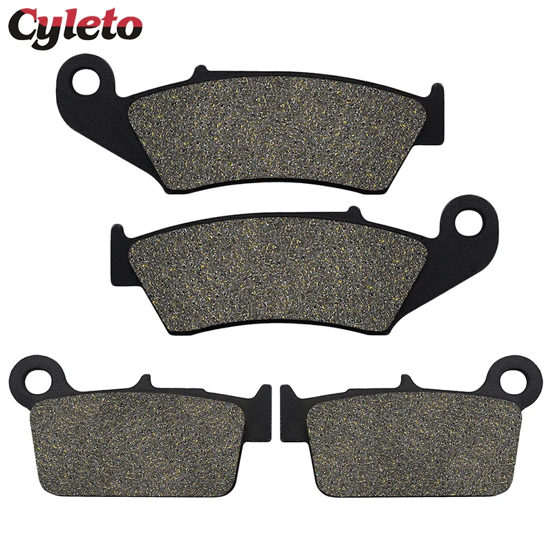 Motorcycle Front Rear Brake Pads for Yamaha WR450F 03-15 WR250R WR250X 08-15 WR250F 03-18 YZ450F YZ 125 250 03-07 YZ250F 03-06
