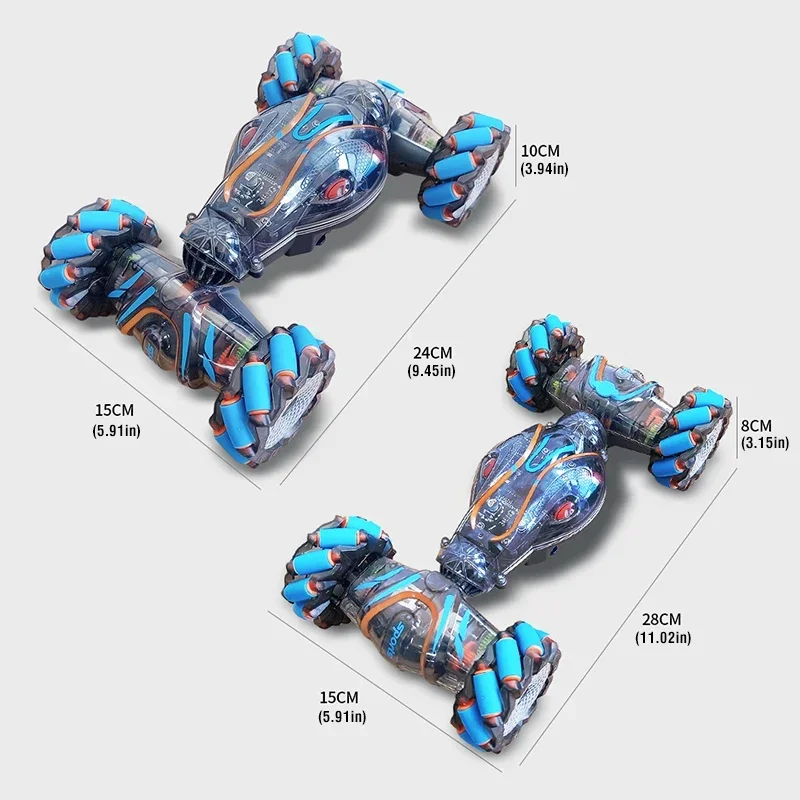 JC021 RC Spray Stunt Drift Auto Twist 4CH Geste Induktion kinder Spielzeug Dual Fernbedienung Klettern Fahrzeug Mit Lichter Musik