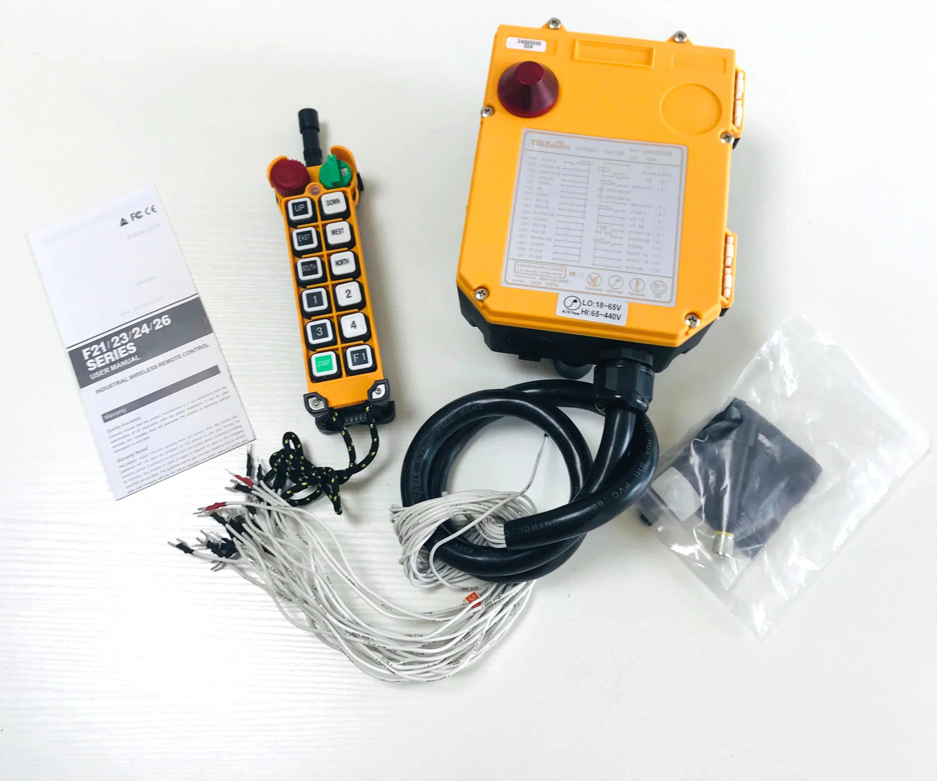 

Telecrane wireless Remote Control F24 - 12D for overhead crane