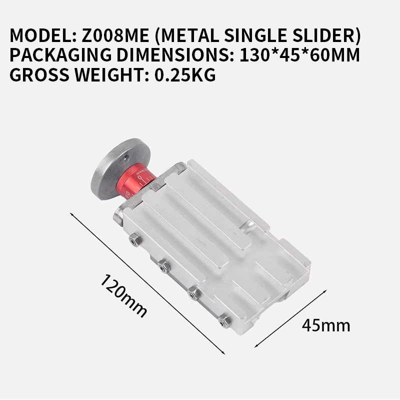 Miniature Machine Tool Accessories - Cross Table Slide for Drilling, Milling, Lathe & Six-in-One Combination Machines