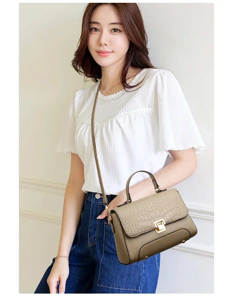 2025 Spring New High-grade Handbag Women's Stylish Atmosphere Hand All-in-one Crossbody Bag Ladies Fashion Bags