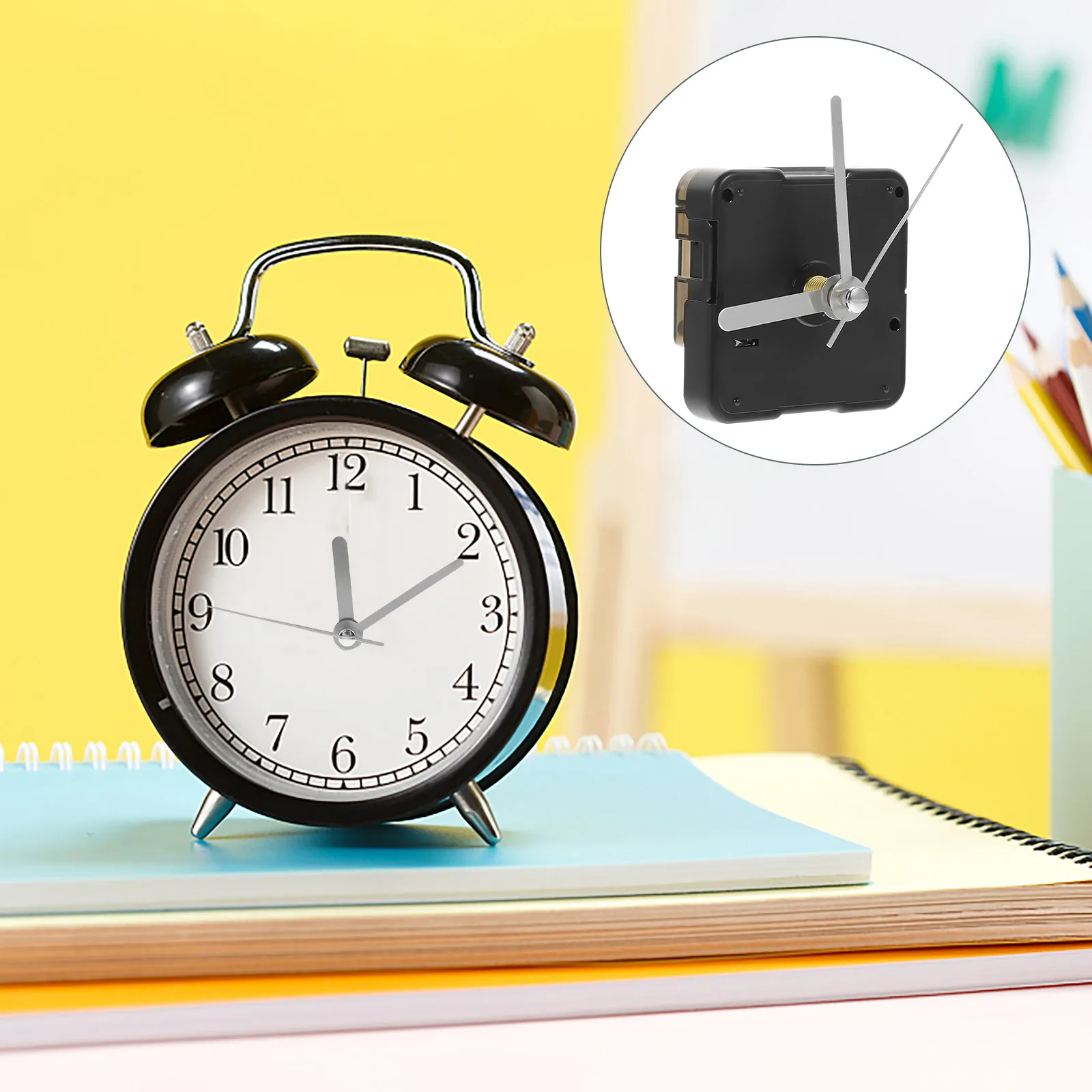 

Silent Wall Clock Movement DIY Quartz Mechanism Replacement Parts Hands Plastic High Electronics Clock Motor