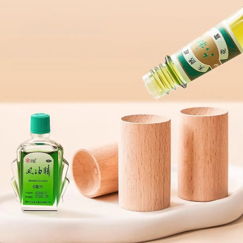 Durable Wooden Essential Oil Diffuser Refreshing Sleep Long-lasting Floral Aromatherapy Inhaler Slowly Volatile Wood Ornaments