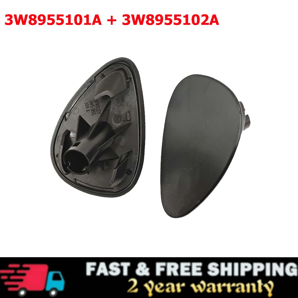 

3W8955101A 3W8955102A Headlight Washer Sreay Jet Cover For Bentley Continental GT GTC 04-11 Headlight Unpainted Washer Spray Jet