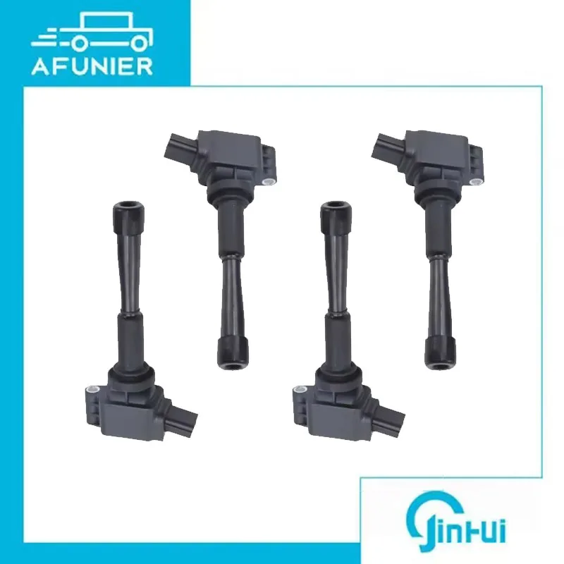 4Pcs Ignition Coil For Dongfeng Forthing SX6 Joyear Hawtai E80 Santafe Changan Raeton CS35 Landwind Sinotruk OE No.:DAED1198268