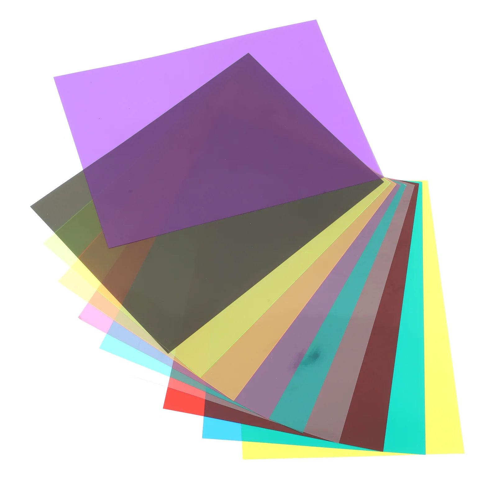 Рисунок 2 - цветные световые фильтры из ПВХ