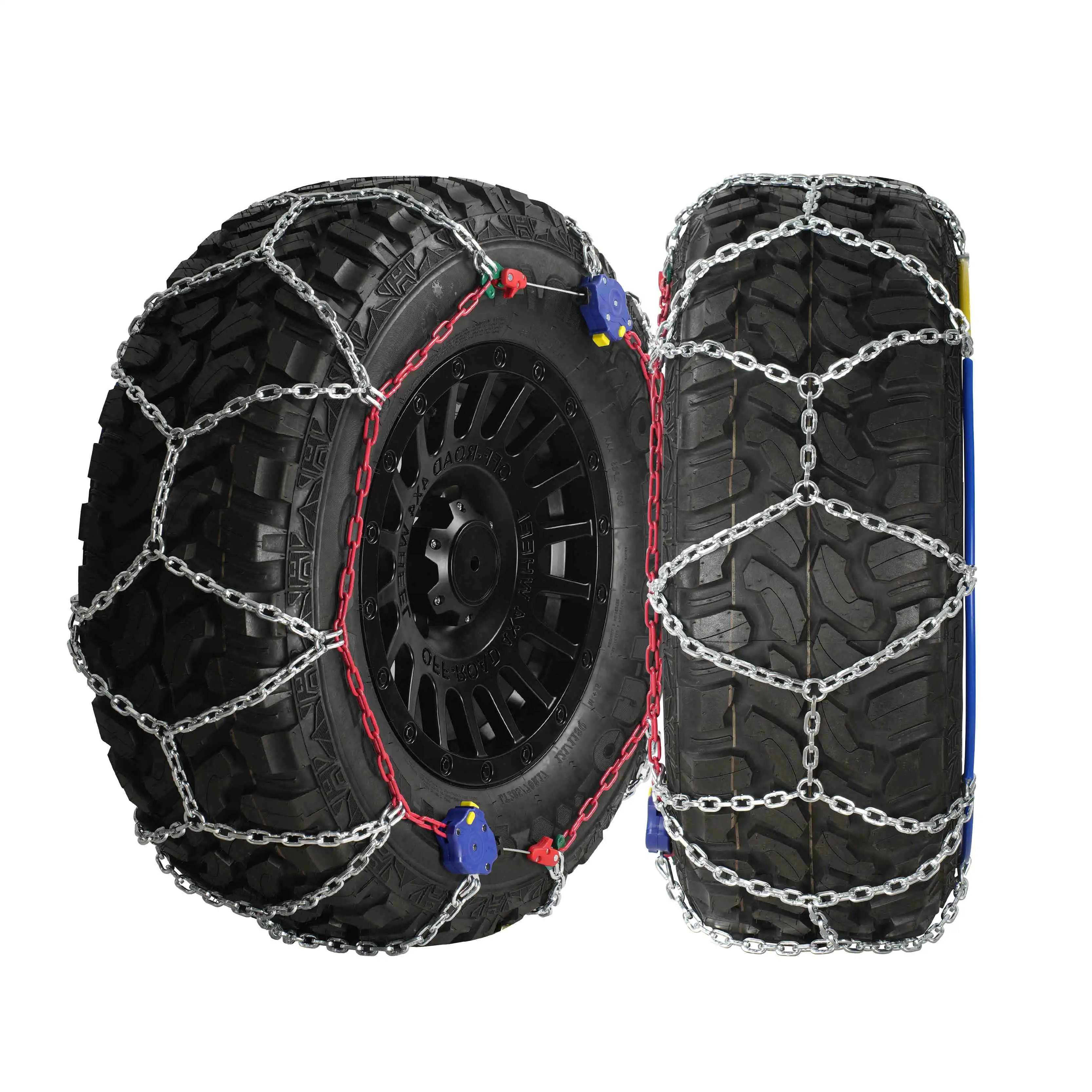 

BOHU Customized Steel Car Wheel Emergency Tyre Snow Chains Non-slip Anti-skid Tire Protection