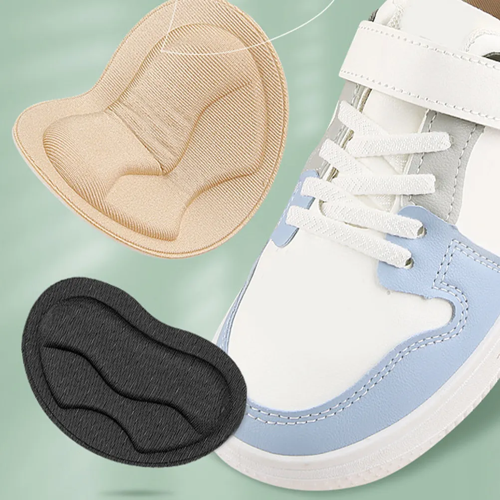 

6 пар подушечек для пяток, противотрениеные вкладыши для пяток, дышащие, удобные, амортизирующие вставки для высоких каблуков, нескользящие, износостойкие.