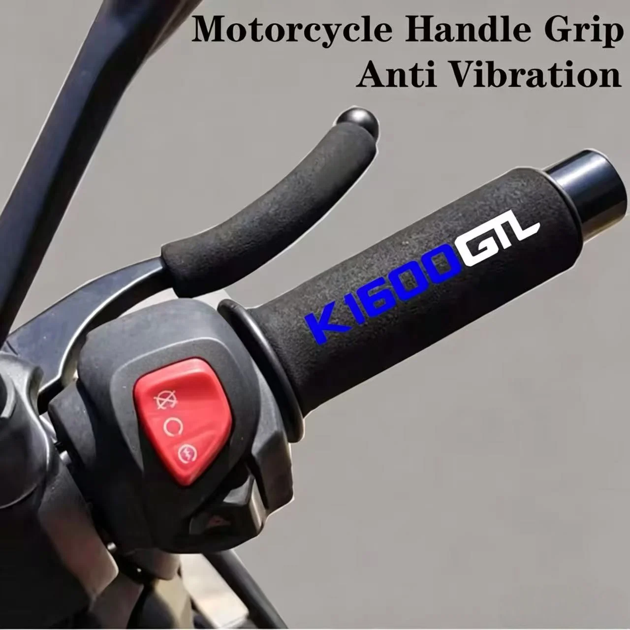 2011-2022 Motorcycle Grip Cover Shockproof Motorcycle Sponge grip Non-slip Handlebar Grip Sponge cover for BMW K1600GTL K1600GT