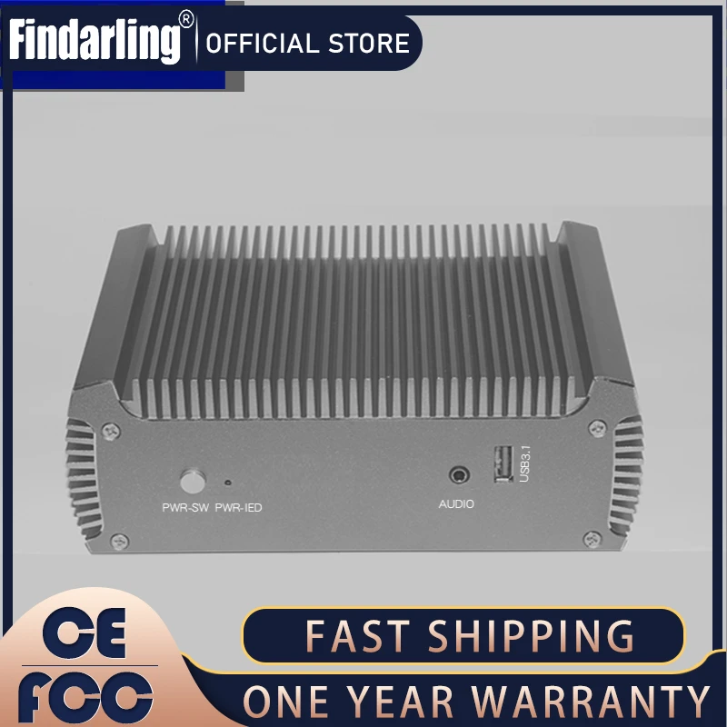 

AMD Ryzen™Мини-ПК R5 4500U с двойным Ethernet-контролем, игровой компьютер с промышленным управлением, 4K, без вентилятора, Windows 11, Поддержка HDD, двойной выход NUC