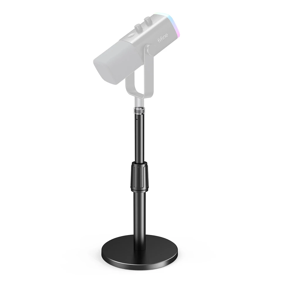FIFINE BS1 Metal Mic Stand 5/8 to 3/8 Adapter Black