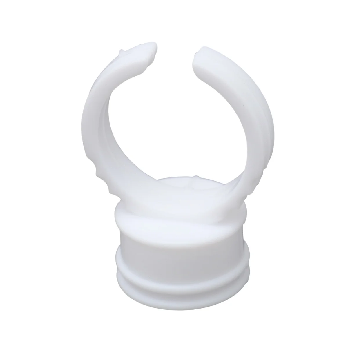 500Pcs No Separation Eyelash Makeup Rings Tool Disposable Ink Ring Holder for Professional Artists Size M White