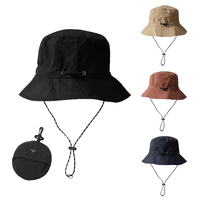Folding Men Bucket Hat Spring Summer Women Sun Hats Outdoor Quick-dry Adult Fisherman Hat Camping Hiking Teenager Cap