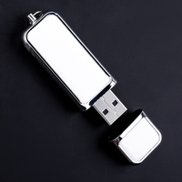 leather usb 2.0 memory sticks flash drive pen drive 64GB 32GB 16GB 8GB 4GB company gift