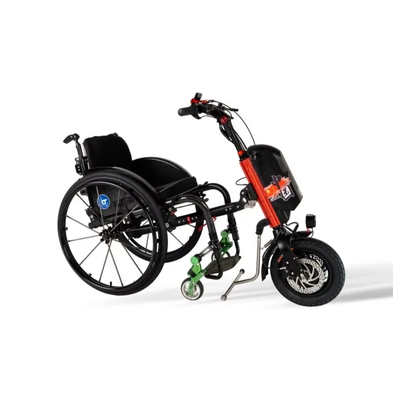 Factory direct sales double disc wheelchair traction head mobility aid