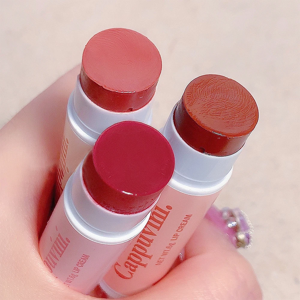 Colored Lip Balm Temperature Color Changing Moisturizing Lipstick Natural Lasting Nourishing Lipstick Makeup Cosmetics Lips Care