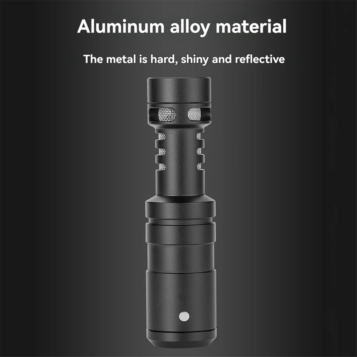 

NEW!! Compact on-Camera Microphone High-Quality Audio Recording for Canon, Nikon, Lumix, Sony Cameras