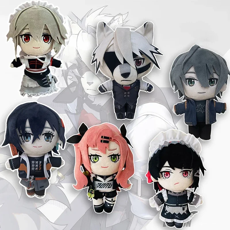 Zenless Zone Zero Plush Toys Wise Belle Crystal Lee Nicole Shiro Ellen Joe Plushie Doll Game Anime Cosplay Stuffed Pillow Gifts