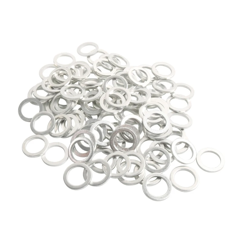 

50Pcs Washers Rings 21513-23001 Car Engine Oil Drain Plug Gasket Oil Drain Plugs Auto Accessories Washer Gasket