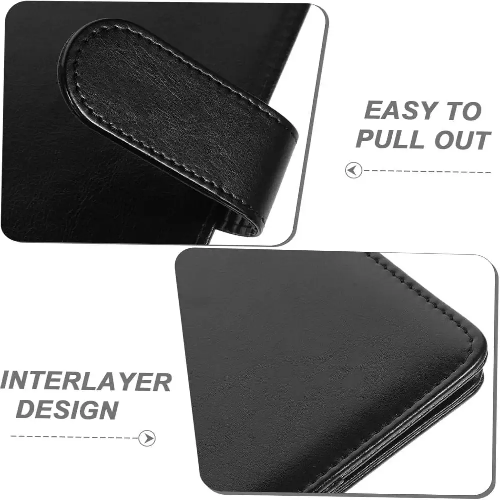 1pc Multifunctional A4 Conference Folder, Clipboard Leather File Folders,  for Business Conference