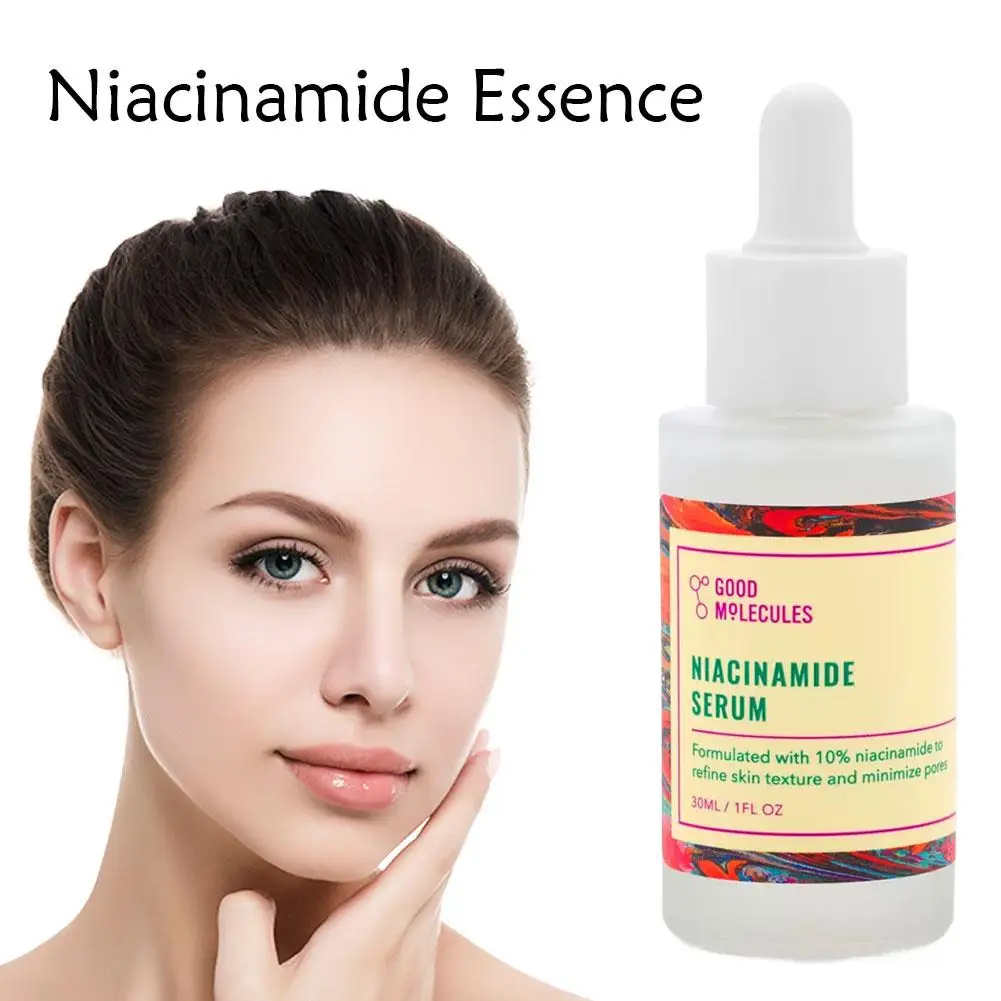 جزيئات جيدة حمض النياسيناميد جوهر الوجه ترطيب تبييض لون البشرة مصل تتلاشى حب الشباب علامة النياسيناميد العناية بالبشرة #6