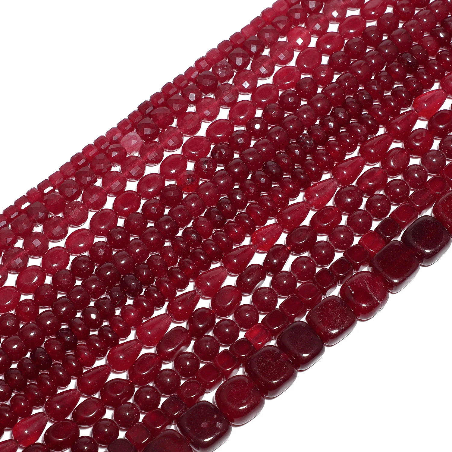 Natural Chalcedony Beads for DIY Jewellery Making