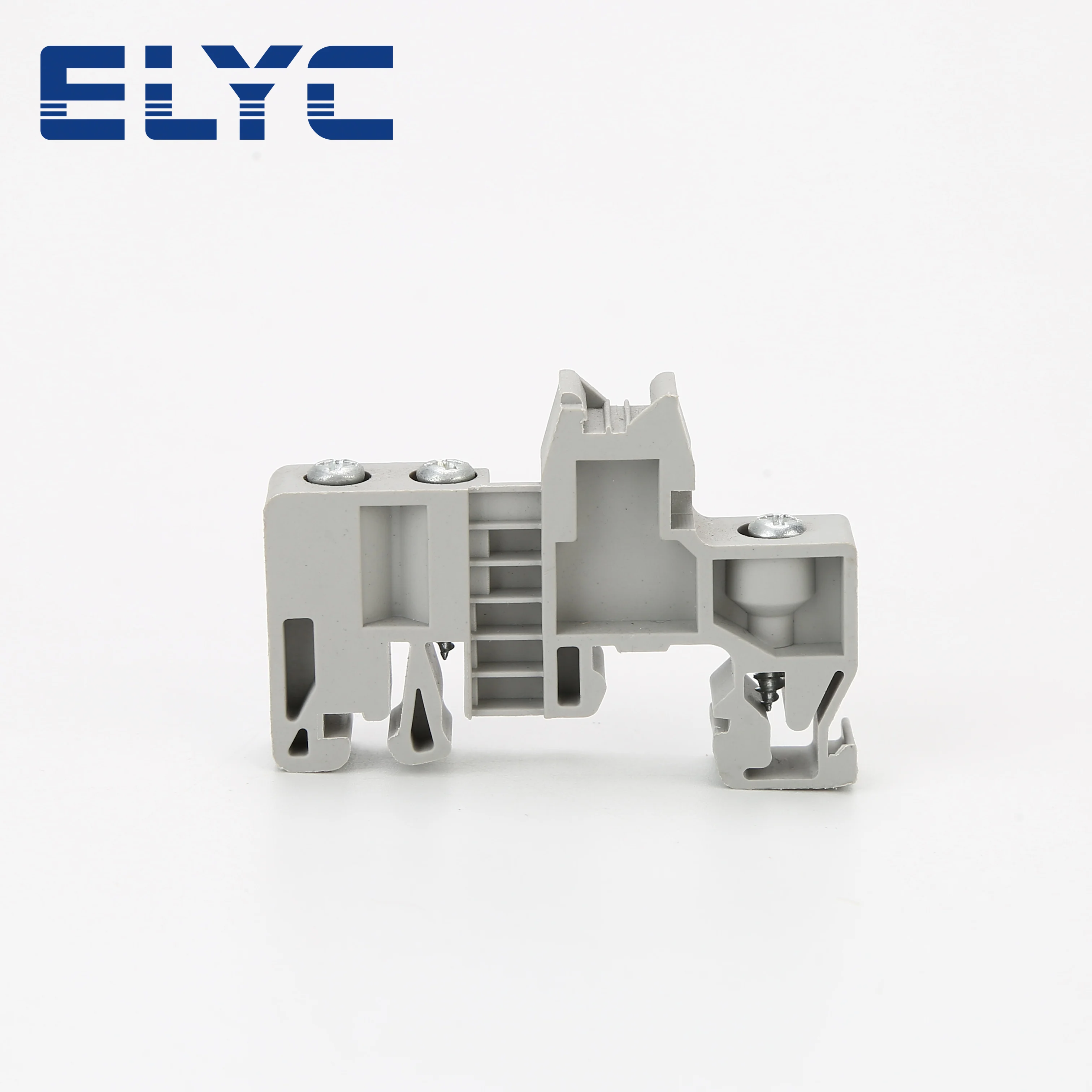 10Pcs End Stop Bracket E/UK E/UK3 EW35 WKF35 Mounting NS 35 DIN Rail Terminal Block Fixed CLIPFIX Screwless Tool-free End Clamp