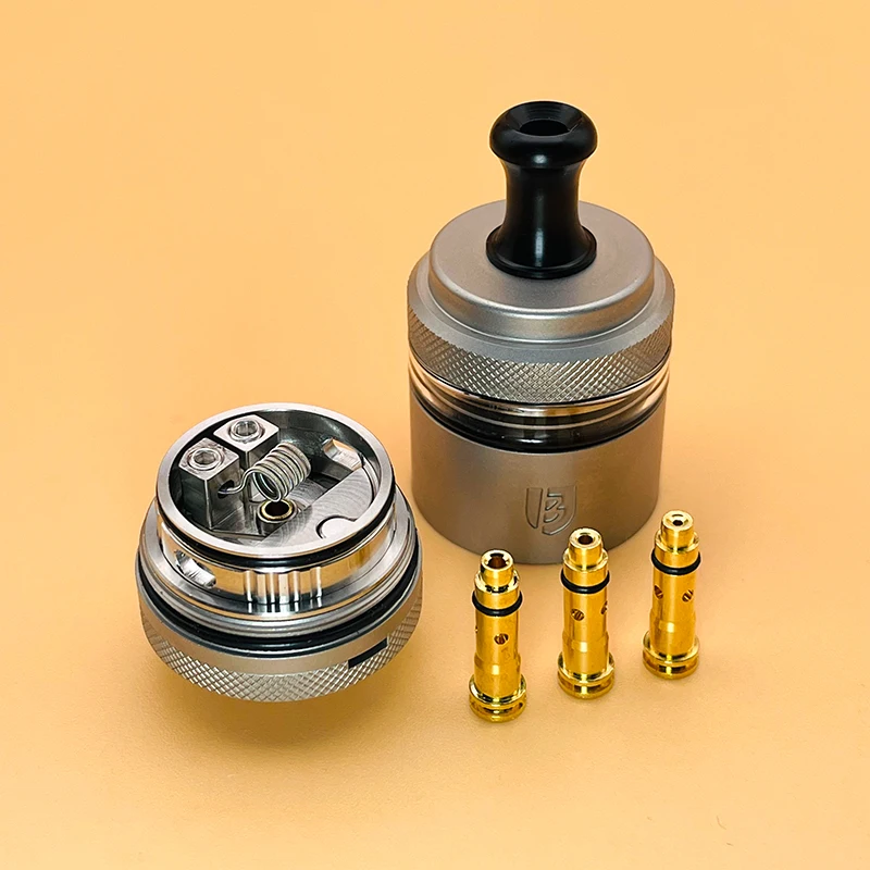 DSX Berserker V3 MTL RTA Atomizer BSKR B3 MTL Tank 2ml/6ml 24mm Top Fill Single Coil With 3 MTL Drip Tips Rebuildable Tank RTA