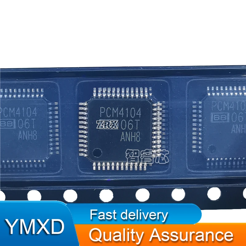 2 Cái/lốc Mới Ban Đầu PCM4104 PCM4104PFBR Gói TQFP48 Kỹ Thuật Số Sang Analog Chuyển Đổi Chip