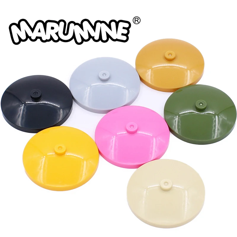 Marumine 3960 Dish 4x4 Inverted Radar With Solid Stud Idea Constructor Building Blocks MOC Bricks Parts Toys For Children