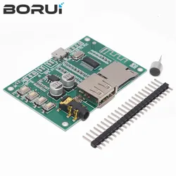 BT201 Dual Mode 5.0 Bluetooth Lossless Audio Power Amplifier Board Module Tf Card U Disk Ble Spp Serial Port Transparent Trans