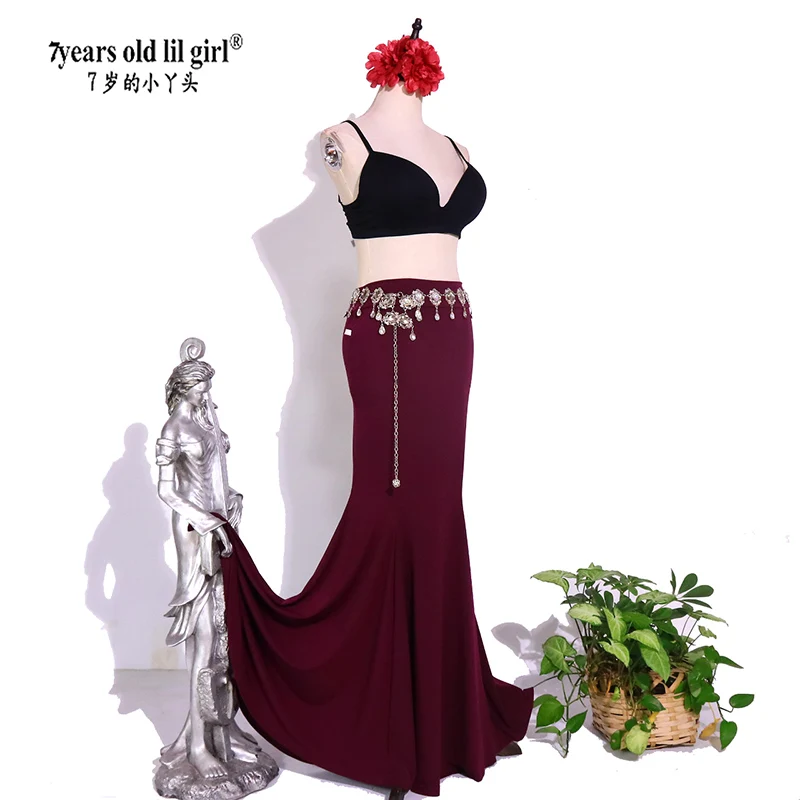 7 años Lil Girl 2025 nuevo vestido de baile español falda de práctica de Flamenco ropa multEVV106icapa mujeres