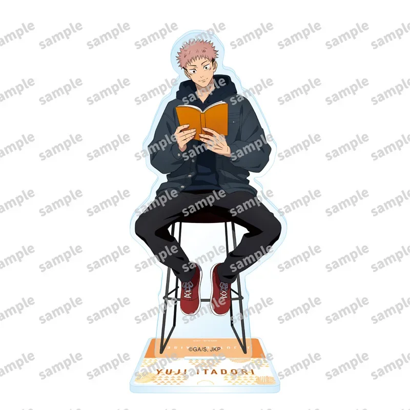 15cm Anime Jujutsu Kaisen Gojo Satoru Nanami Acrylic Stand read a book pose Model Desktop Decoration Collection Gift