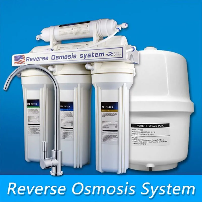 Reverse Osmosis Filter Generator Water Ionizer Maker Desktop Home Office Pump-free Inhalation Machine