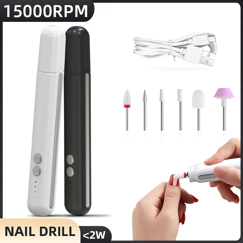 Nail Sander Set Professionals Manicure Machine With Automatic Fill Light LED Electric Nail Drill For Hand And Foot Care Tools