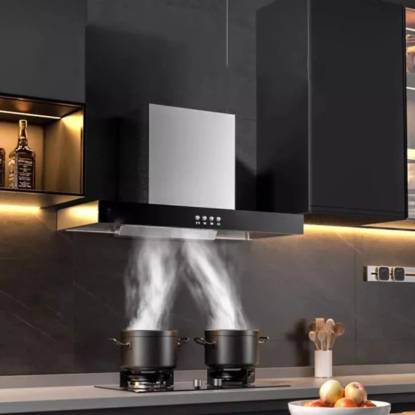 Big Suction Small Range Hood with Exhaust - Ideal for Household & Rental Kitchens in Rural Areas hood kitchen