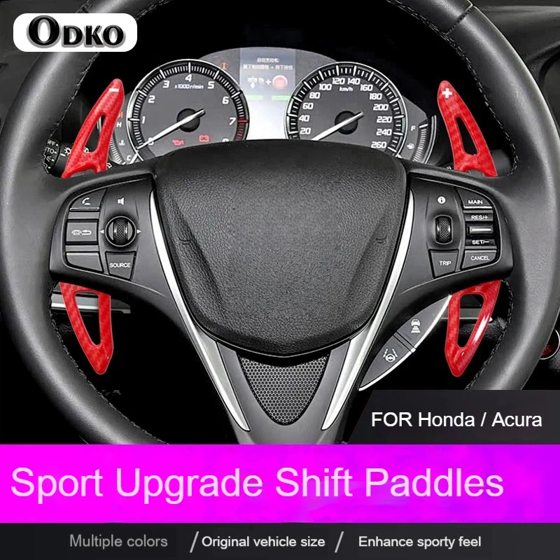 

Car Steering Wheel Shift Paddle Extension For Acura MDX 2013-Present ILX 2013 RDX 2013-2016 TLX 2015-2017 TLX-L 2018-Present