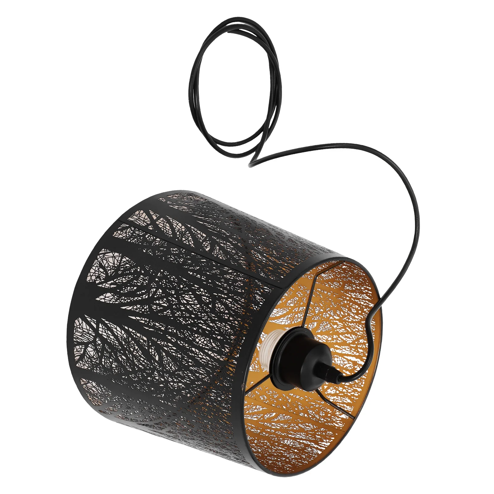 

1Set Metal Lampshade Hollow Out Creative Shape Design for Home Bar Restaurant Decor Metal Lamp Shade Pendant Light Cover