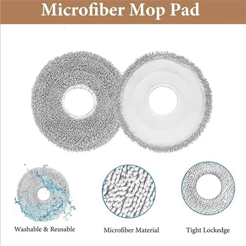 KEOL-Voor Dreame Mova P50 Pro Ultra/ P10 Pro Ultra/ P10 Ultra Onderdeel Tricut Zijborstel Hepa filter Mop Doek Stofzak