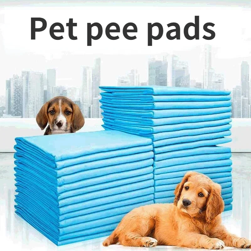 Almohadillas desechables para perros, estera de pañales súper absorbente para mascotas, orinal para perros y gatos, suministros de limpieza para